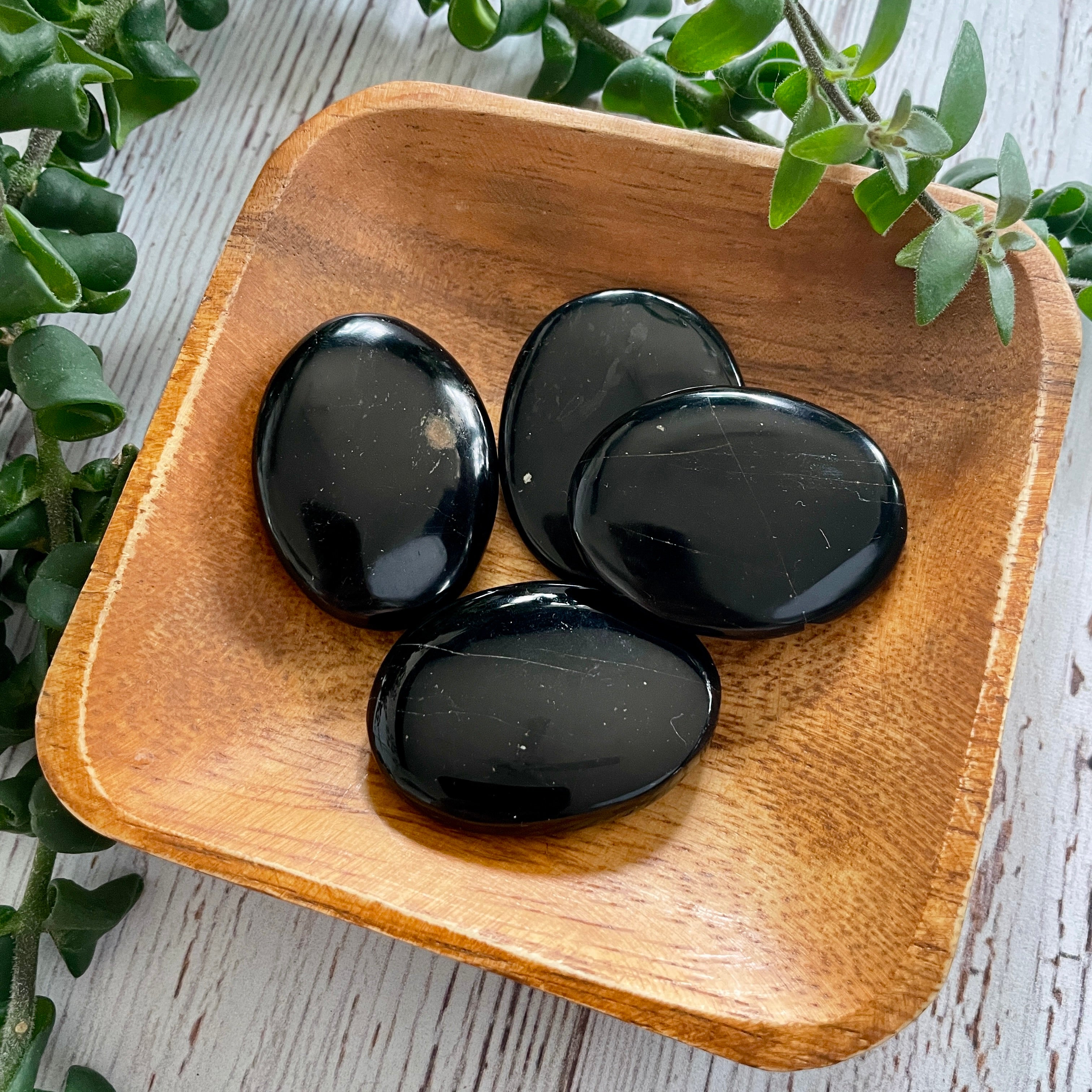 Black tourmaline 2024 worry stone